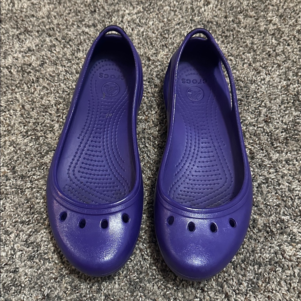 Crocs Kadee Ballet Flats Size 9 Slip On